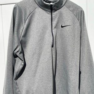 Nike Men's Dri Fit Pullover- XXL Gray